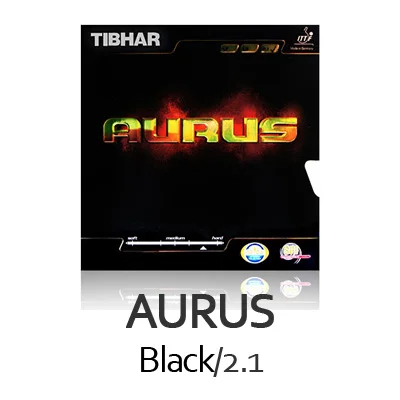 TIBHAR AURUS/Звук/Мягкая Германия настольный теннис резиновая губка для пинг понга - Цвет: AURUS Black