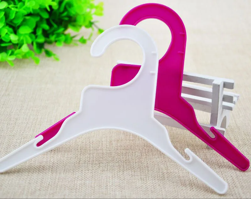 5pcs Plastic Dog Puppy Pet Clothes Rack Hanger Hangers for Small and