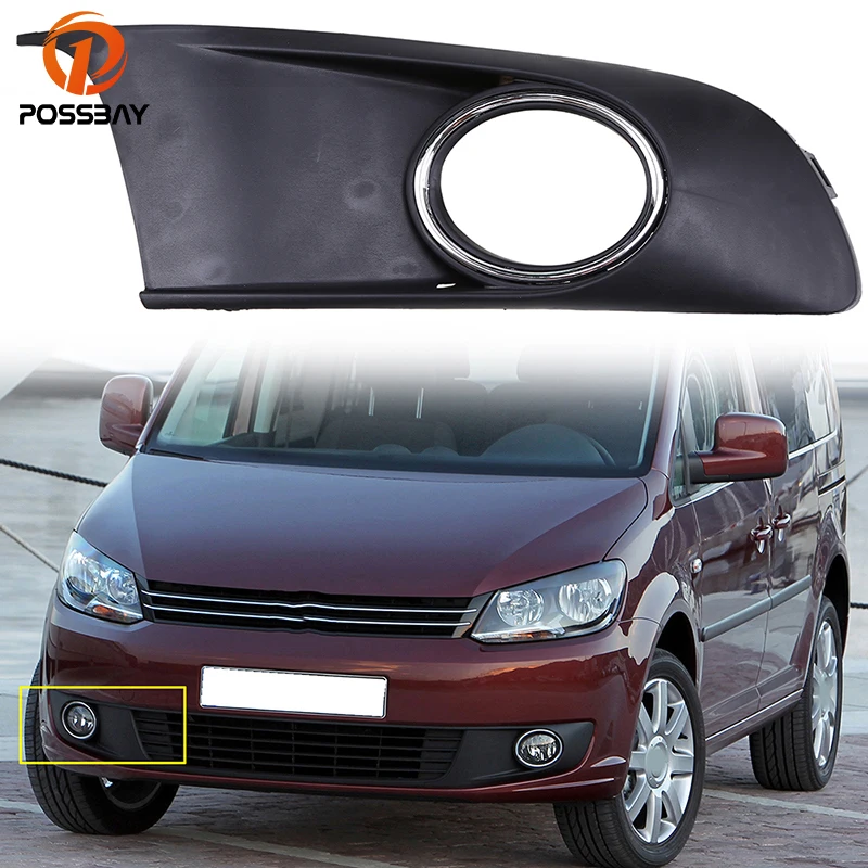 VW Touran 2003-2006 Avant Côté Droit Inférieur Pare-chocs Fog Light Grill Cover