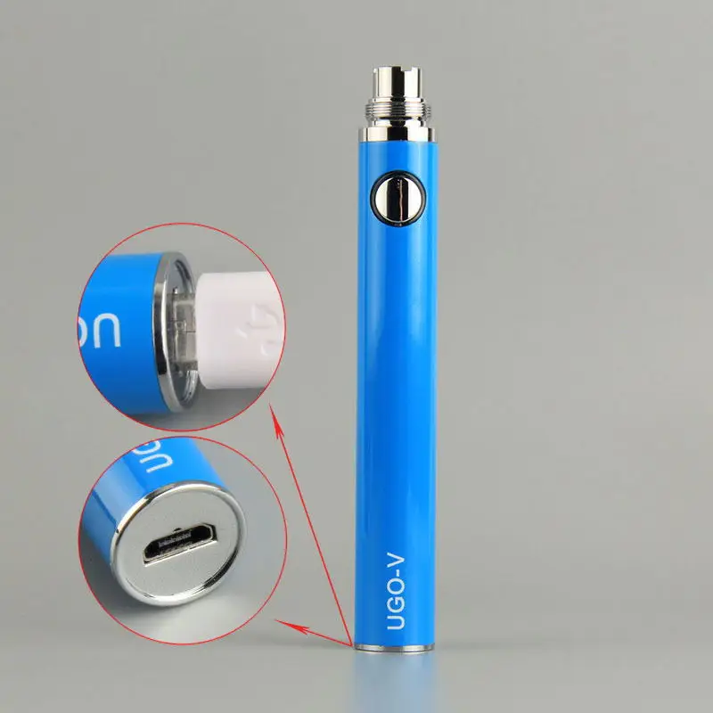Оригинальная UGO V батарея мод для испарителя 650 mah/900 mah встроенная цилиндрическая