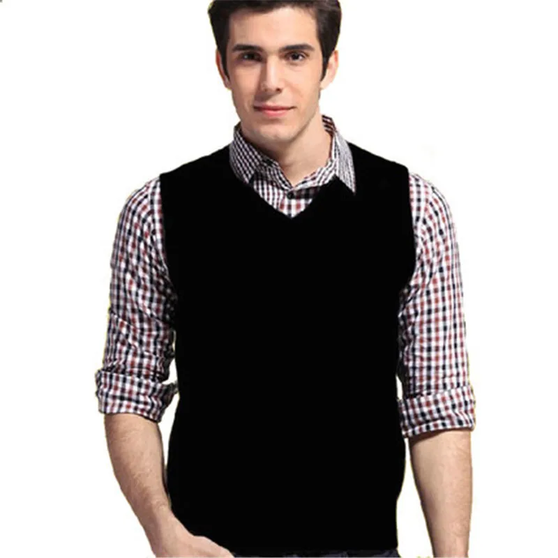 2017 New Fashion Sleeveless Men's Pullovers For Fall