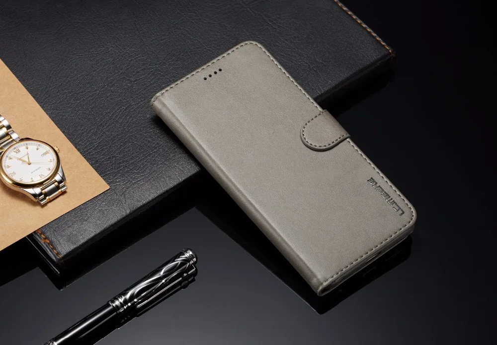 Coque чехол для Xiaomi Redmi Note 4 4A 4X5 5A 6 6A Plus Pro Prime Y1 mi A1 A2 с роскошным Ретро полиуретановым откидным бумажником, чехлы для телефонов