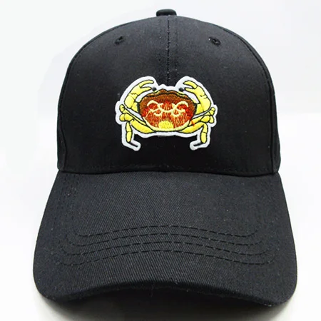 Волосатые крабы вышивка хлопок Casquette Бейсбол Кепки Кепки Регулируемый Snapback Шапки для детей, мужчин, женщин 104