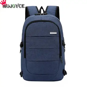 

Men Casual Laptop Backpack USB Charging Shoulder Backpack Business Travel Knapsack Mochila Masculina