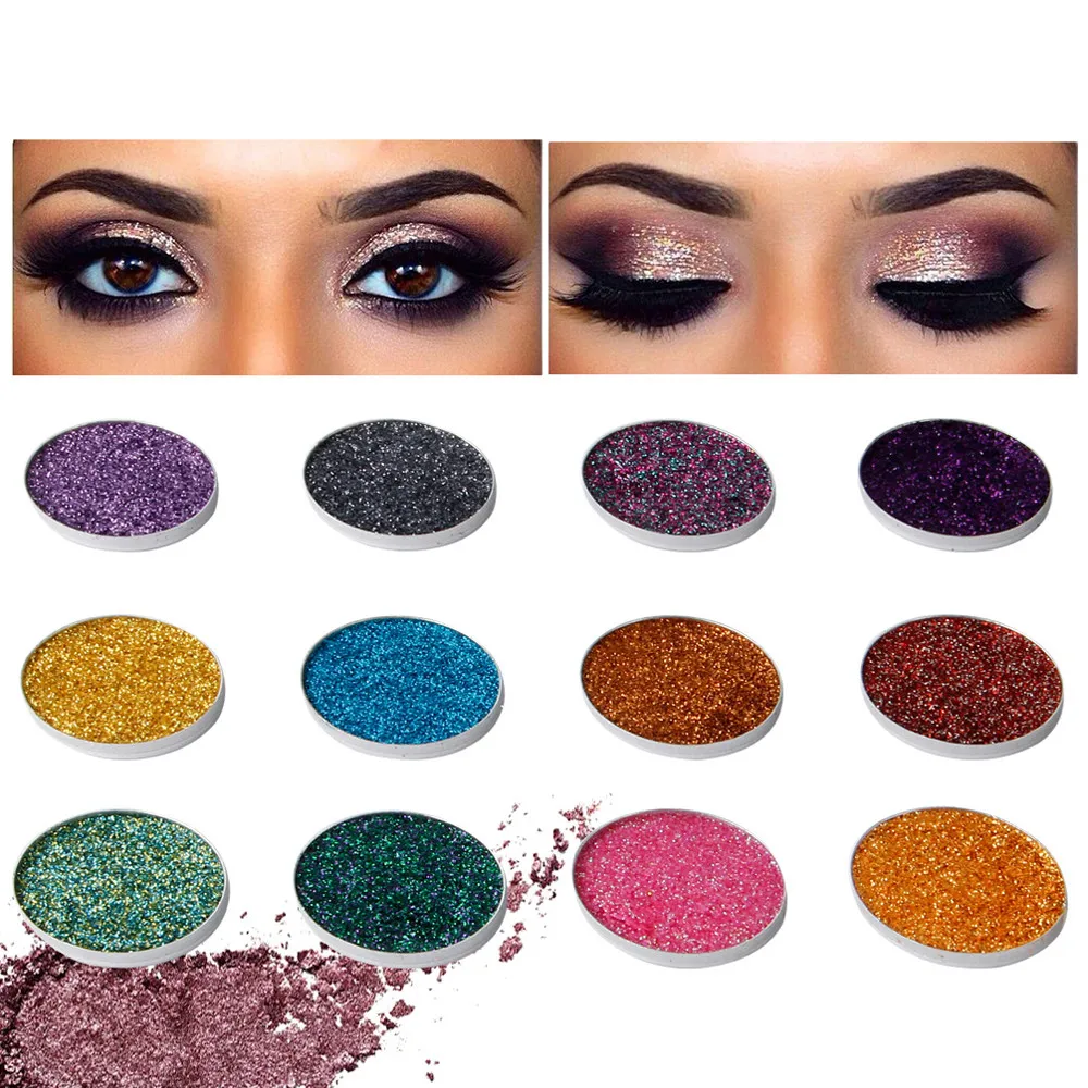 

Shimmer Glitter Eye Shadow Powder Palette Matte Eyeshadow Cosmetic Makeup glitter eye shadow natural eye shadow palette 5.13DJL
