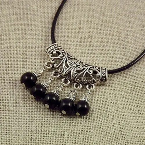 

popular wind act the role ofing is tasted black natural necklace