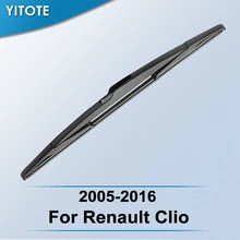 YITOTE Задняя щетка стеклоочистителя для Renault Clio 2005 2006 2007 2008 2009 2010 2011 2012 2013