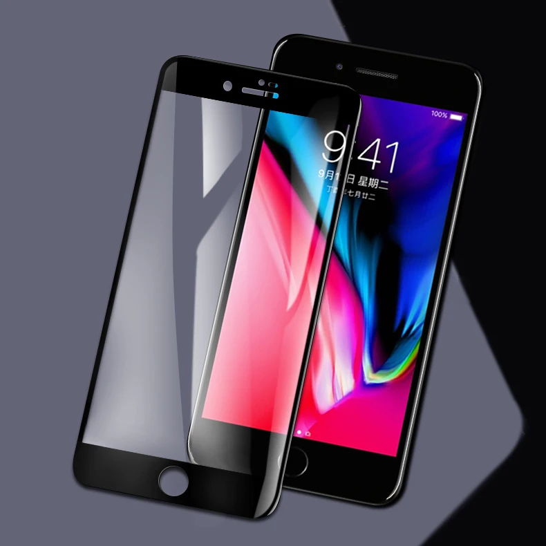 Защитное стекло 11D для iPhone 6 7 6S 8 plus X XS MAX на iphone R защита экрана закаленное с защитой