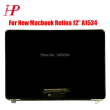 Genuine New Early 2015 MF855 MF865 A1534 LCD LED Screen For New Macbook 12”A1534 LCD Screen Assembly Silver / Gold / Gray