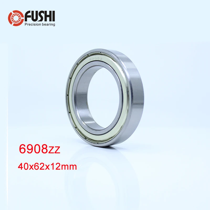 

6908ZZ Bearing ABEC-1 ( 5 PCS) 40x62x12 mm Thin Section 6908 ZZ Ball Bearings 6908Z 61908 Z