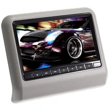 АВТО 9 «HD Цифровой ЖК-Экран DVD Подголовник Автомобиля Монитор серый