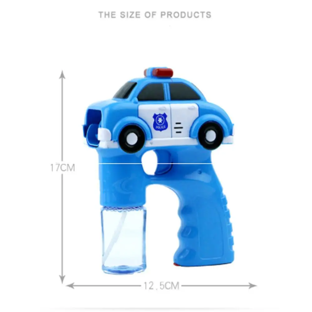 Hobbylan полноавтоматический синий автомобиль форма пузыря автомобильные лампы музыка пузыри дующий пистолет Дети люминесцентные игрушки 2019