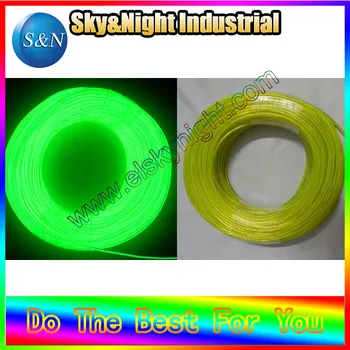 

2.3mm -50M Flexible Neon Light EL Wire Rope Tube With Kelly+Free Shipping