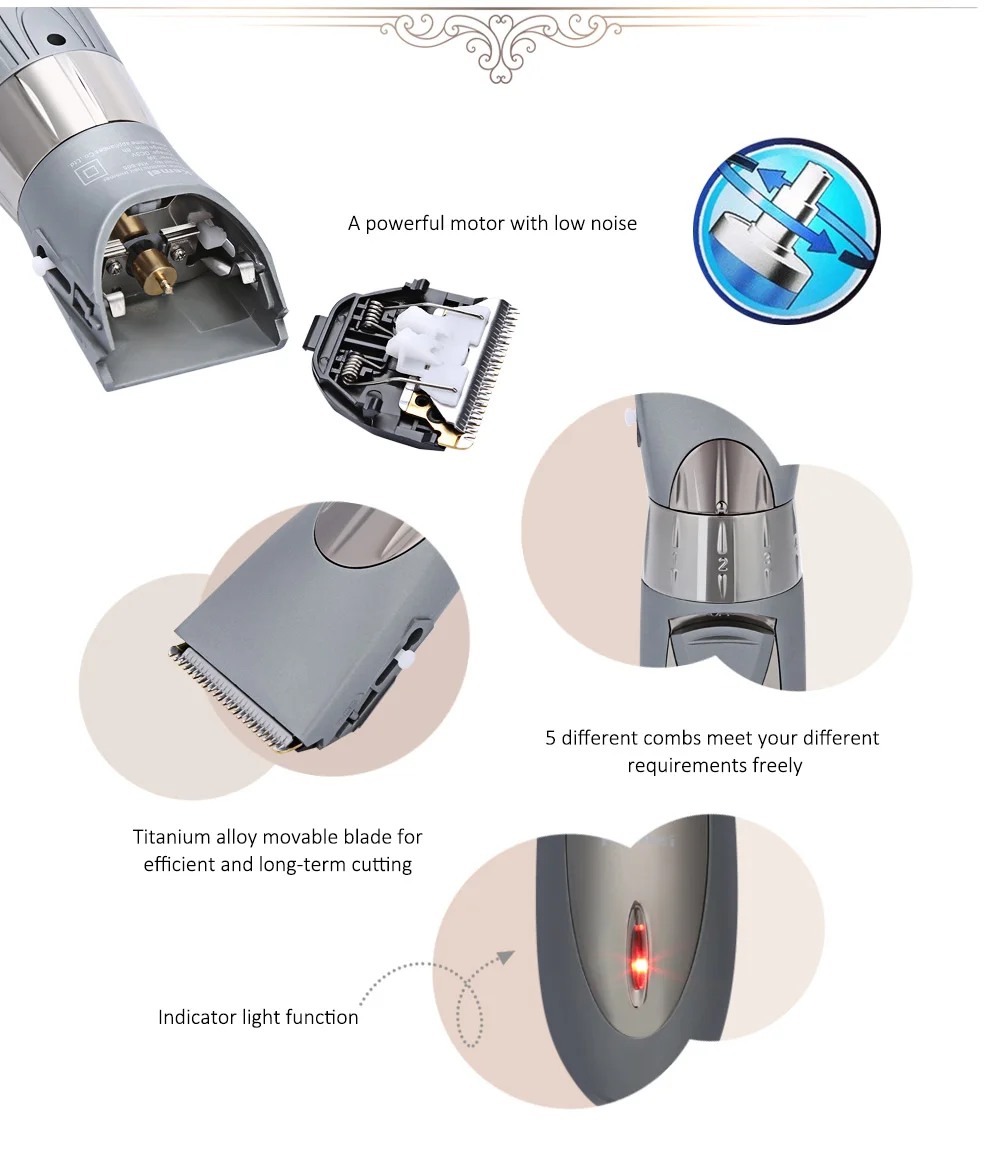 Kemei KM-605, новинка, перезаряжаемая, водонепроницаемая, электрическая машинка для стрижки волос, триммер для маленьких мужчин, бритва, триммер для волос, машинка для стрижки волос