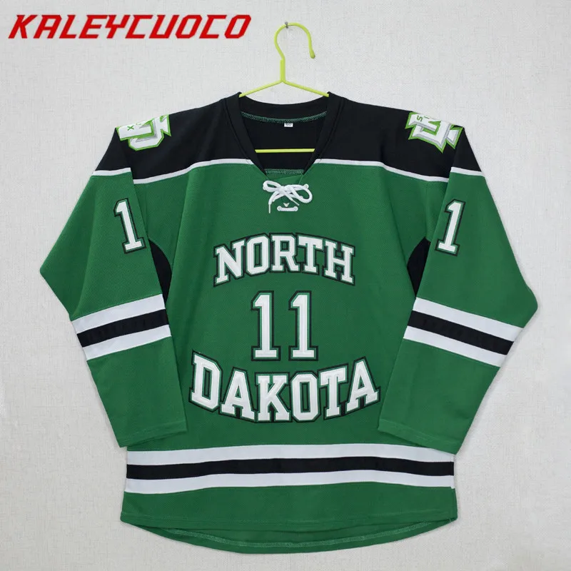 

North Dakota Fighting Sioux #11 Zach Parise Stitched Hockey Jersey