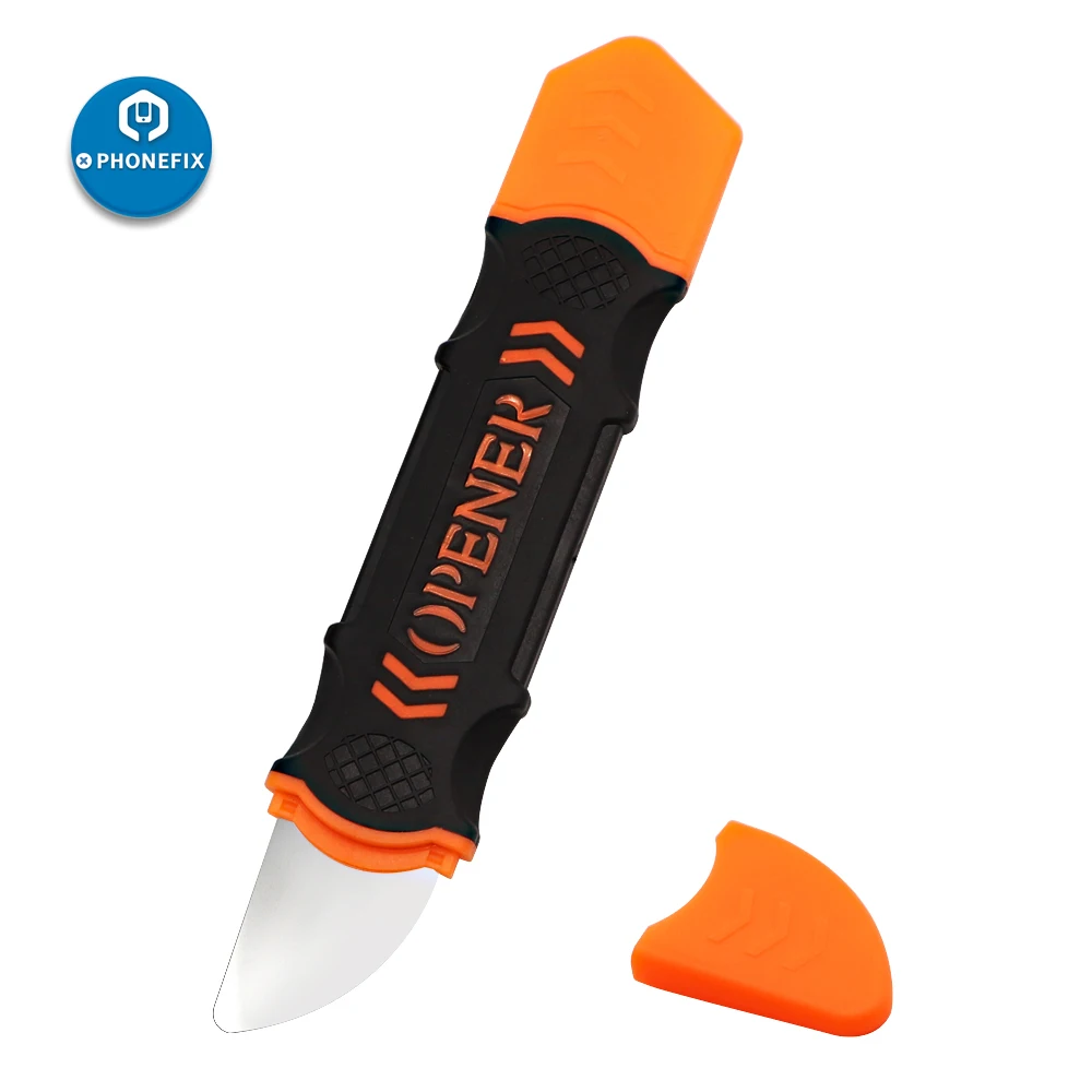 

PHONEFIX Dual Side Scraper Phone Opener Blade Pry Spudger Phone Screen Opening Tool for iPhone Repair Mobile Screen Opener