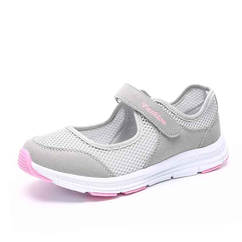 Women Shoes Casual Sport Flats Fashion Shoes Walking Spring Summer Loafers Breathable Air Mesh Walking Shoes
