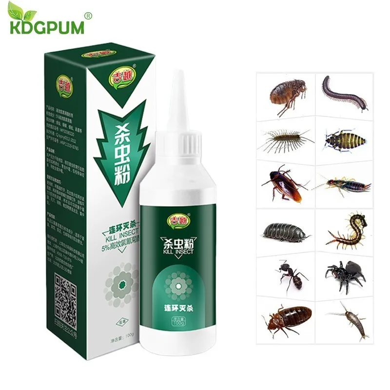 100g Pest Reject Bed Bug Killer Ant Drugs Bug Repeller Insecticides