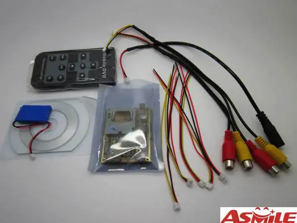  1CH mini dvr module HD XBOX DVR PCB Board up to D1(704*576) 30fps support 32GB sd Card