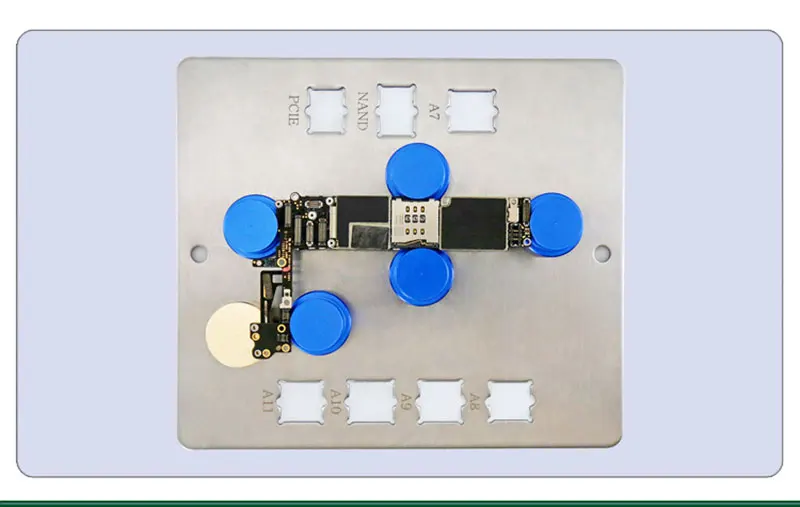 Магнитный Мобильный телефонная доска(линия) ремонт приспособление печатной платы Держатель рабочая станция платформа фиксированная опорный зажим доска пайка ремонтный инструмент своими руками
