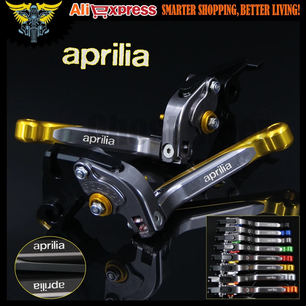 Aprilia FALCO//SL1000 00-04 Long Adjustable Motorcycle Levers Brake Clutch Gold