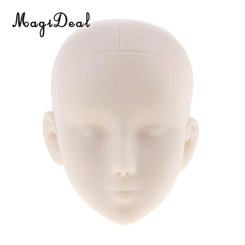 Natural Skin 1/6 Scale Doll Head Parts Repair Kits Practice Makeup Prop for Dolls Accessories Toys