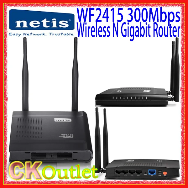 Brand New Netis Wf2415 300 300mbps Wireless N Router Gigabit Z 1 Rok Gwarancji Darmowy Dar Aliexpress