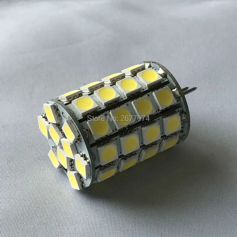 

G4-49SMD-5050-DC12V-550LM-6W LED Bi-pin Lights 1PCS JTFL178