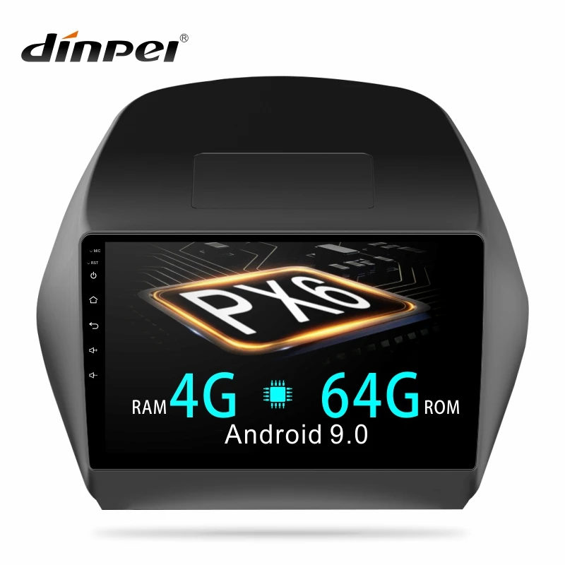 Excellent Dinpei PX6 4+64G Android 9.0 Car Radio Multimedia Video Player Navigation GPS For Hyundai ix35 Tucson LM 2011-2017 mp5 4K video 0 Excellent Dinpei PX6 4+64G Android 9.0 Car Radio Multimedia Video Player Navigation GPS For Hyundai ix35 Tucson LM 2011-2017 mp5 4K video 0