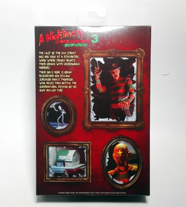 NECA A &quotКошмар на улице Вязов&quot Freddy Krueger Dream Warriors ПВХ фигурка коллекционная
