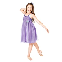 Ограниченное по времени хлопковое трико для гимнастики для девочек, детская Одежда для танцев, Новая женская балетная одежда для выступлений костюмы для сцены