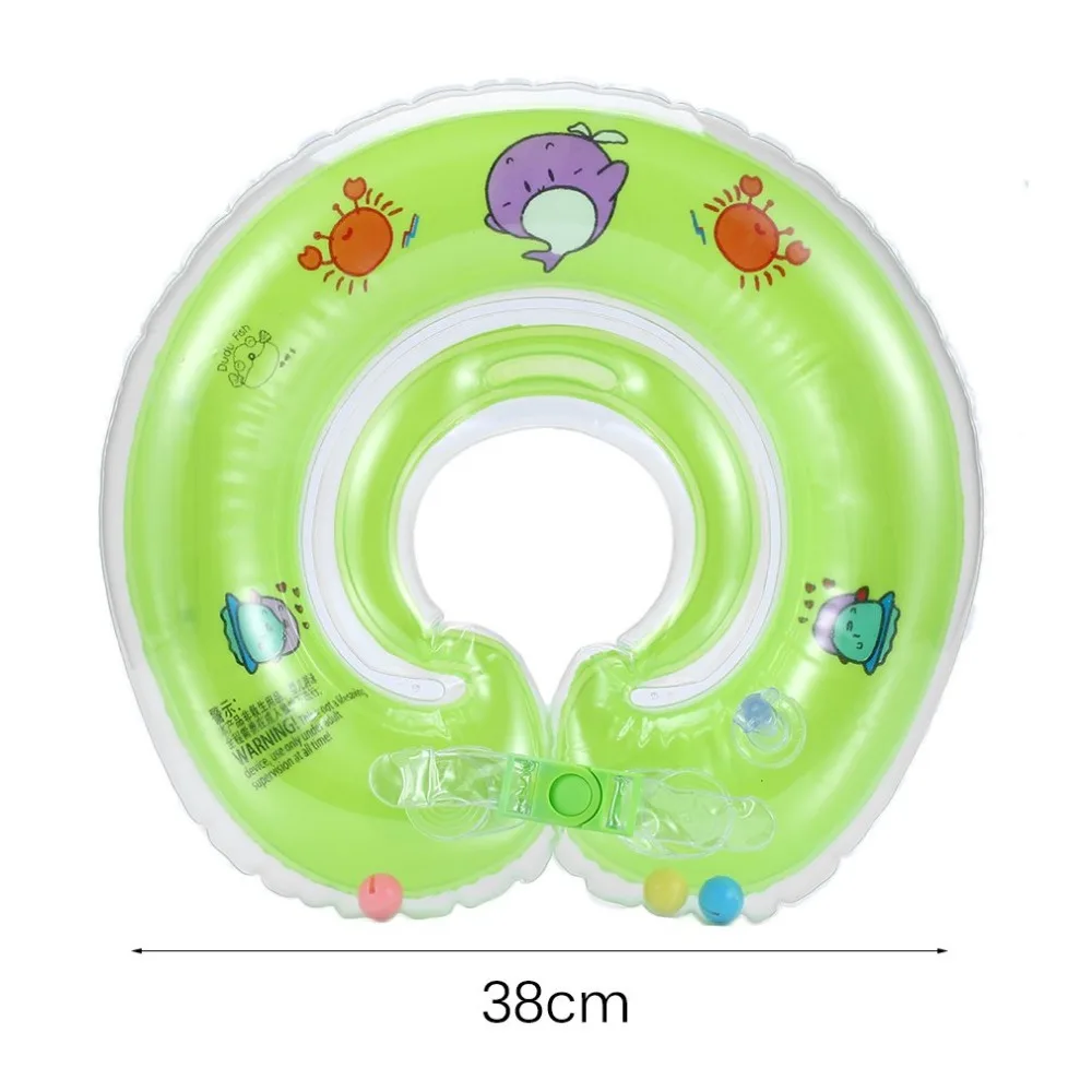 COZIME Baby Neck Ring Inflatable Infant Swimming Ring Safety Swimming Pool Accessories Neck Float Circle Swimming Ring Funny Toy