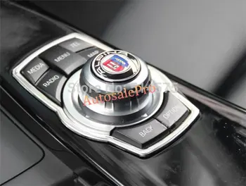 

ABS Chrome Plastic Interior Kit Multimedia Trim For BMW X5 E70 2011 2012 1pcs