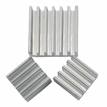 

3PCS One Set Cooler Aluminum Heatsink Cooling Kit For Raspberry Pi Heat Sink Fans Rpi Accessory Cool Board Diy Toy Kit