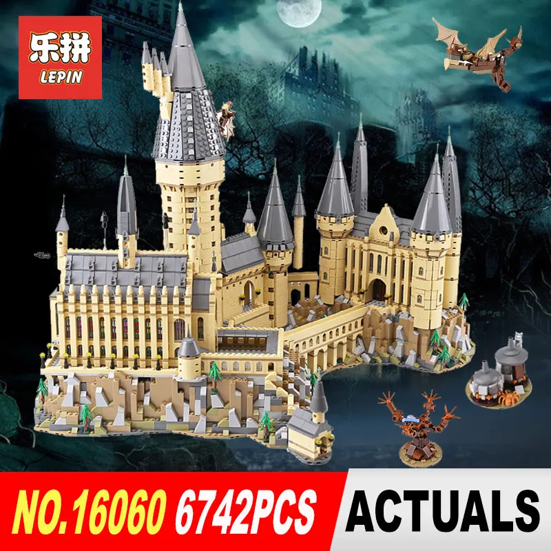 

2018 Lepin 16060 Harry Magic Potter Hogwarts Castle School Compatible 71043 Building Blocks Bricks Educational Toy Model