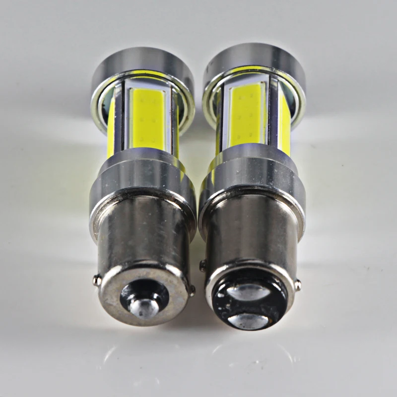2 шт. S25 P21W 1156 BA15S 1157 BAY15D Шина CAN автомобиль светодиод лампочка 12 v COB Авто Резервное