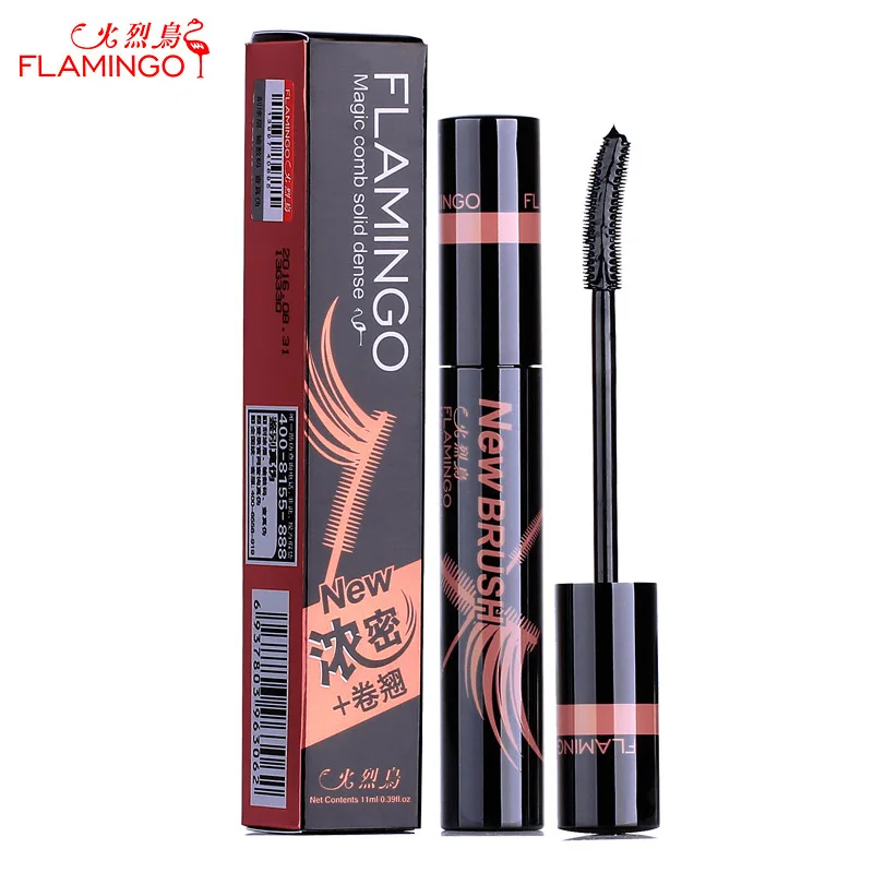 Eye Makeup Mascara Brand Flamingo Magic And Stereo Comb Dense...
