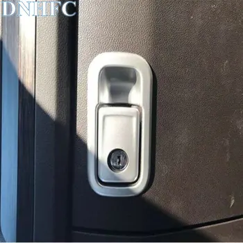 

DNHFC ABS Matte Interior Storage Box Glove Box Handle Cover Trim For Volkswagen VW Tiguan Second Generation 2017 Car Styling