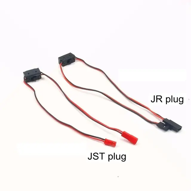 switch cable JR FUTABA JST plug with 60cm lead for R/C hobby parts ...