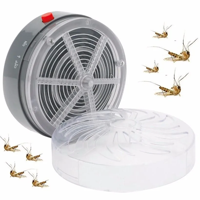 5PCS Solar Powered Mosquito Killer Click-type Insect killer Home Kitchen Pest Killer UV Light Lamp Mosquito Bug Zapper Repellent