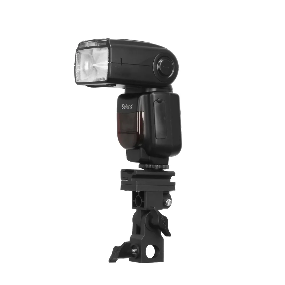 B Type Universal Mount Flash Hot Shoe Adapter Speedlite Trigger Umbrella Holder Swivel Light Stand Bracket (2)