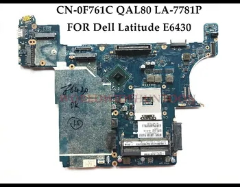 

High quality QAL80 LA-7781P For Dell Insprion E6430 Laptop Motherboard CN-0F761C F761C SLJ8A HM77 PGA989 DDR3 100% Fully Tested