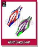V262-01 Canopy blue green Head Cover Quadcopter Spare Parts (3)