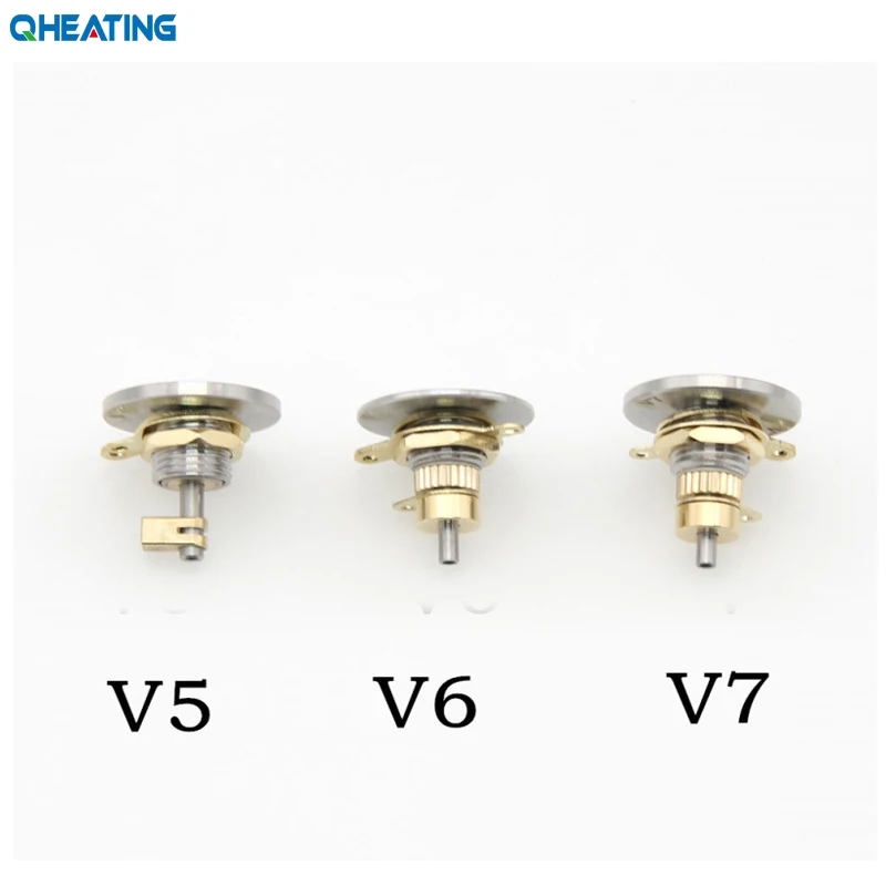Qheater V5 V6 V7 коннектор DIY Vape Box Mod 510 PEEK изолятор BF нижний фидер аксессуары для