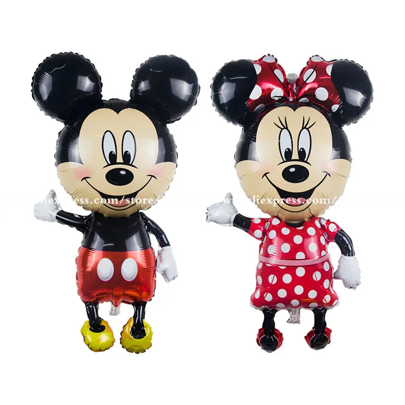 112 cm gigante Mickey Minnie globo clásico niños Juguetes inflables del banquete de Boda del cumpleaños decoración globos 112 cm gigante Mickey Minnie globo clásico niños Juguetes inflables del banquete de Boda del cumpleaños decoración globos