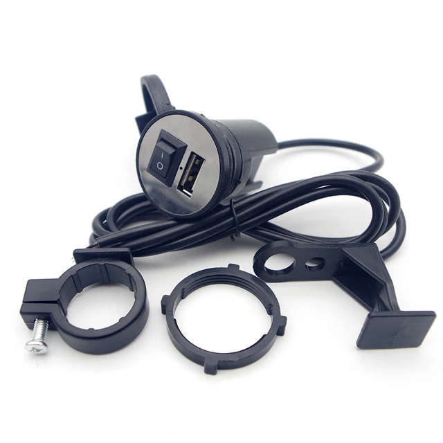 Motorcycle USB Port Adapter Phone charger COVERS For suzuki gsr 750
