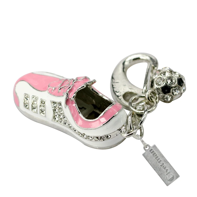 Металлический USB флеш накопитель с кристаллами 4 ГБ 8 16 32 64 128 256 2 0|flash drive|pen drive64gb