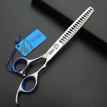 

7 inch Professional Pet Grooming Scissors,dog Thinning Scissors/Shears Chunkers,Dog grooming,19 teeth,fast shipping,D576
