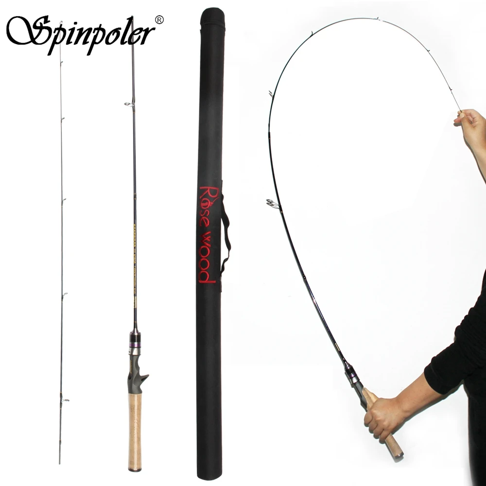 

Spinpoler UL Fishing Rod 1-7g Test Slow Action 1.8m(602) Spinning Carbon Rod Solid Tip Fishing Rod Ultra Light