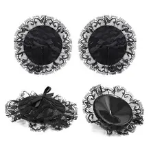 1 пара женская мода дизайн сексуальные Стикини кружева круглые экзотические пасти Крышка для соски от бутылки для вскармливания ребенка лепестки интимные аксессуары